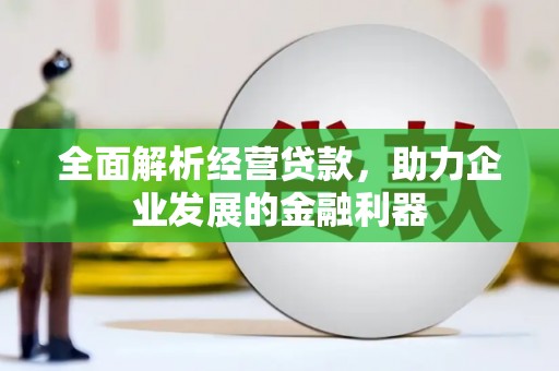 赵县全面解析经营贷款，助力企业发展的金融利器