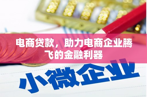 赵县电商贷款，助力电商企业腾飞的金融利器
