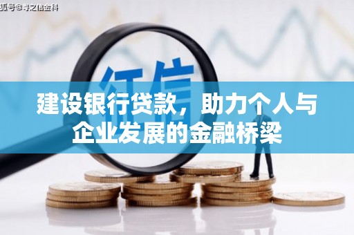 赵县建设银行贷款，助力个人与企业发展的金融桥梁