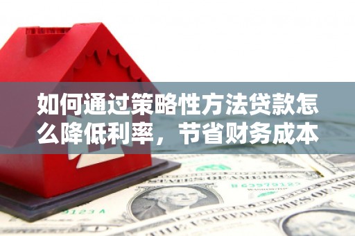 赵县如何通过策略性方法贷款怎么降低利率，节省财务成本