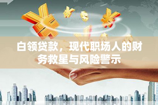 赵县白领贷款，现代职场人的财务救星与风险警示