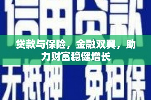 赵县贷款与保险，金融双翼，助力财富稳健增长