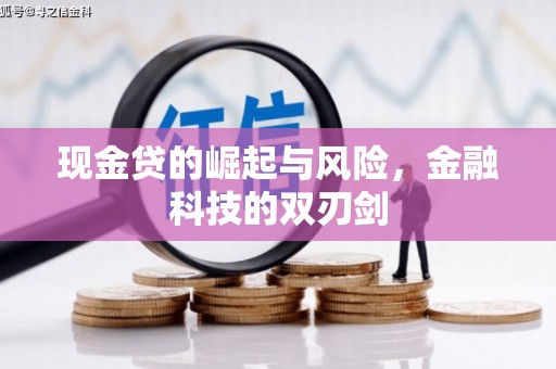 赵县现金贷的崛起与风险，金融科技的双刃剑