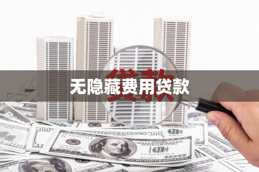 赵县无隐藏费用贷款