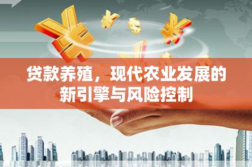 赵县贷款养殖，现代农业发展的新引擎与风险控制