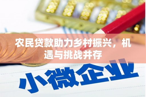 赵县农民贷款助力乡村振兴，机遇与挑战并存