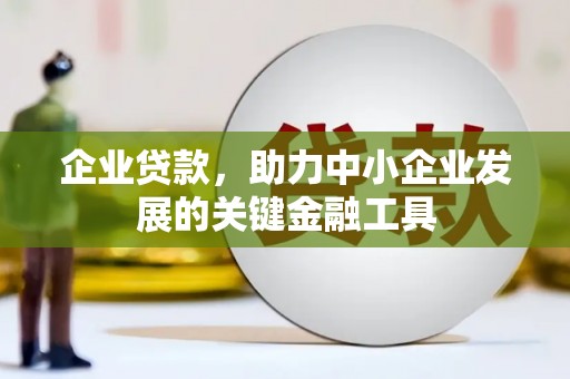 赵县企业贷款，助力中小企业发展的关键金融工具
