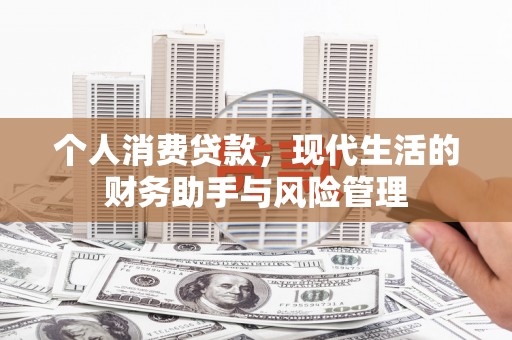 赵县个人消费贷款，现代生活的财务助手与风险管理