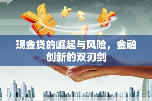 赵县现金贷的崛起与风险，金融创新的双刃剑