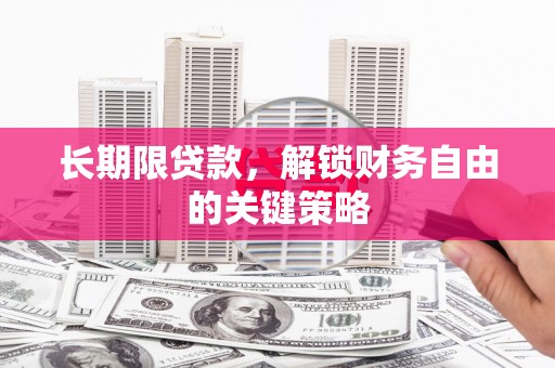 赵县长期限贷款，解锁财务自由的关键策略
