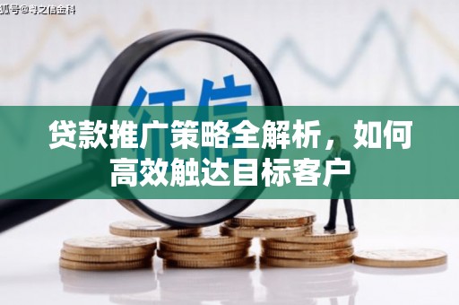 赵县贷款推广策略全解析，如何高效触达目标客户