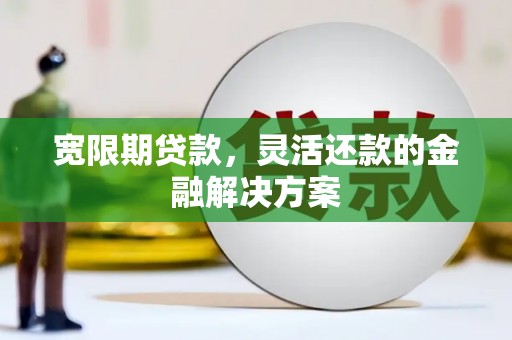 赵县宽限期贷款，灵活还款的金融解决方案