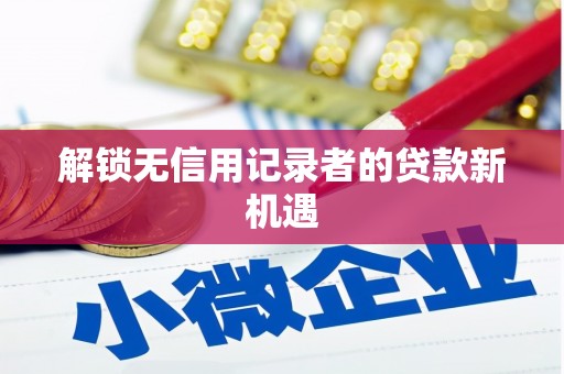 赵县解锁无信用记录者的贷款新机遇
