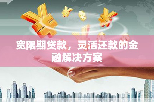 赵县宽限期贷款，灵活还款的金融解决方案