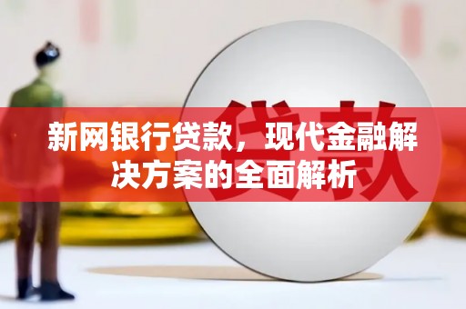 赵县新网银行贷款，现代金融解决方案的全面解析