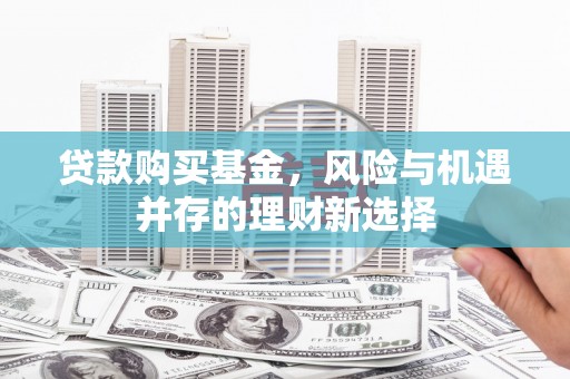 赵县贷款购买基金，风险与机遇并存的理财新选择