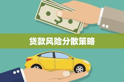 赵县贷款风险分散策略