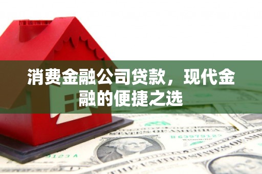 赵县消费金融公司贷款，现代金融的便捷之选