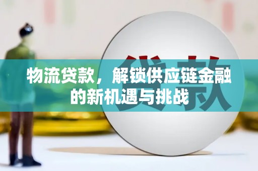 赵县物流贷款，解锁供应链金融的新机遇与挑战