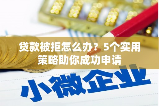赵县贷款被拒怎么办？5个实用策略助你成功申请