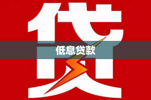 赵县低息贷款