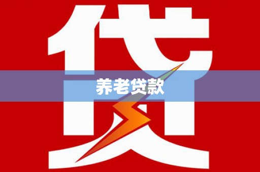 赵县养老贷款